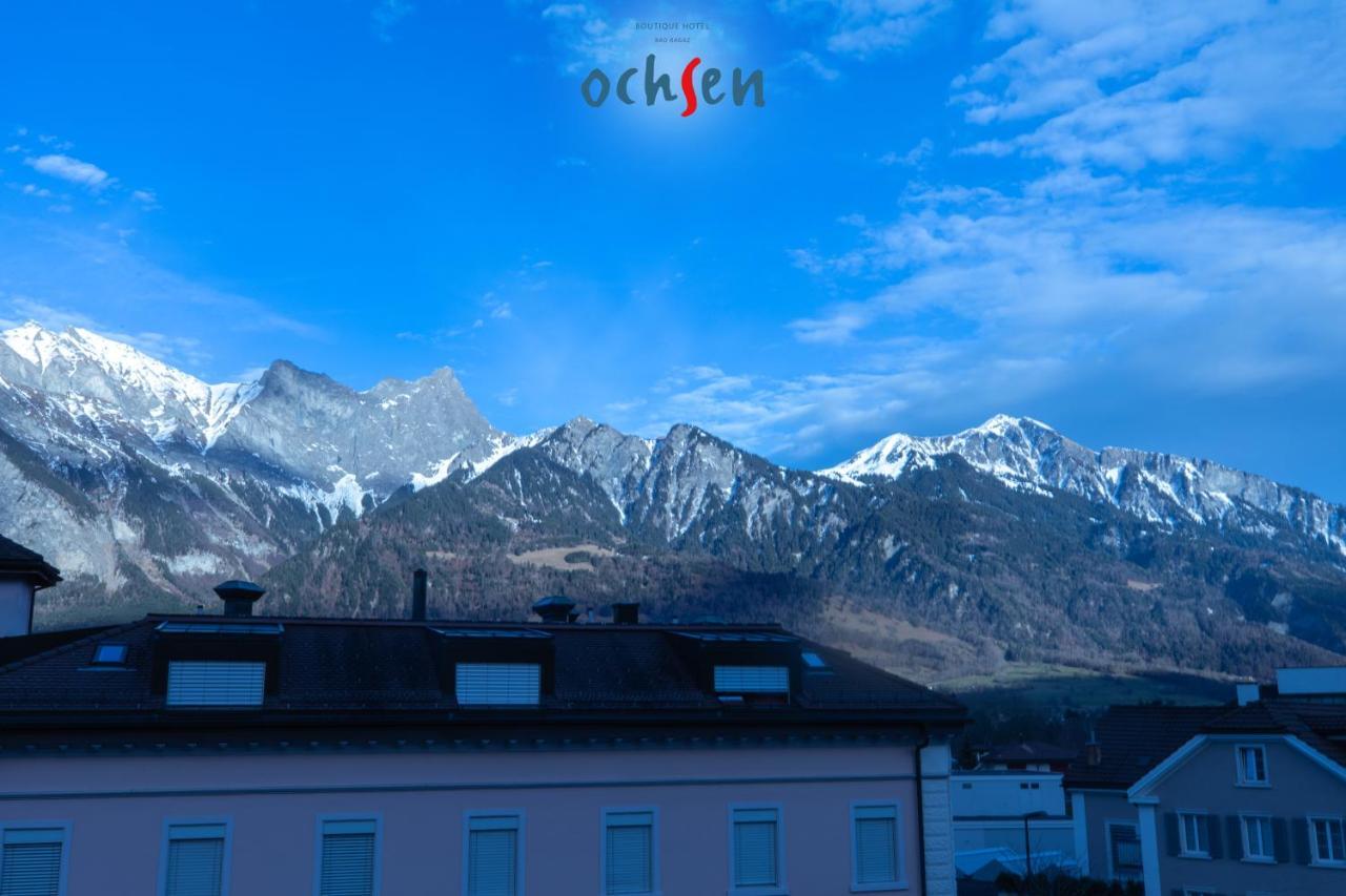 Boutique Hotel Ochsen Self-Check-In Bad Ragaz Exterior foto